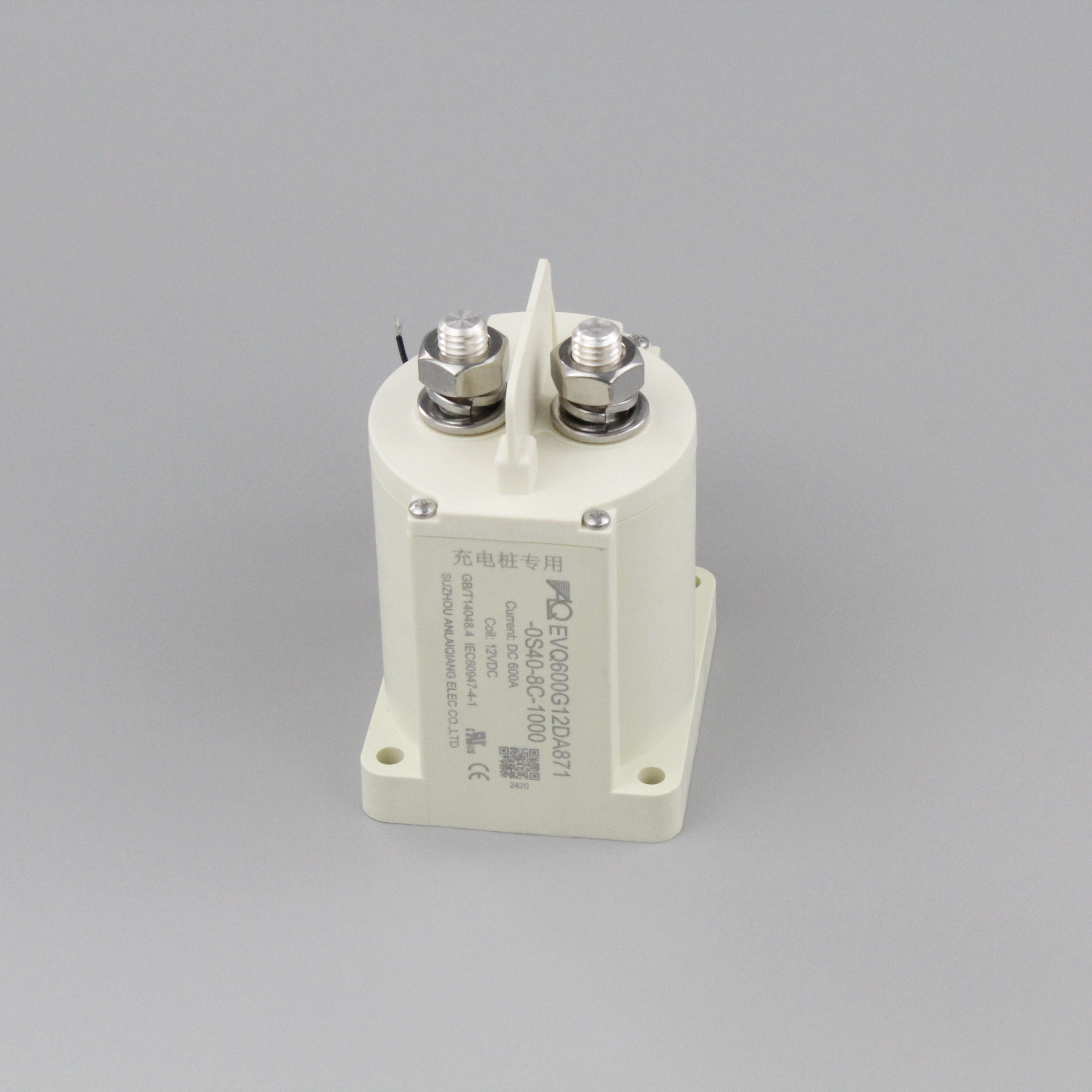 600A 12-1000VDC Coil 12V High Voltage DC Contactor for Charging Pile